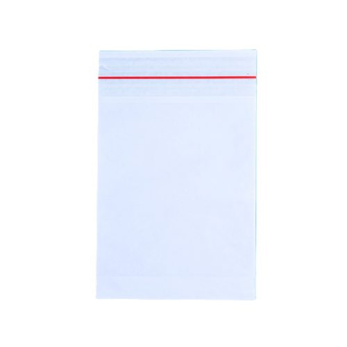 Papír futártasak vastag kartonból XS 20x25x6 cm fehér