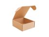 Önzáró barna postai csomagoló doboz 165x145x65 mm