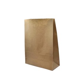   Talpas papírtasak 23x32 cm (10 cm talp és oldalredő), natúr