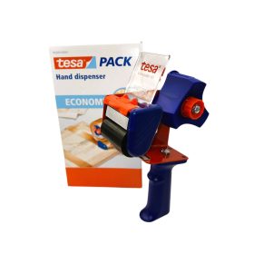   TESA kézi csomagzáró gép, ragasztószalag adagoló és húzó, kartondoboz lezáró