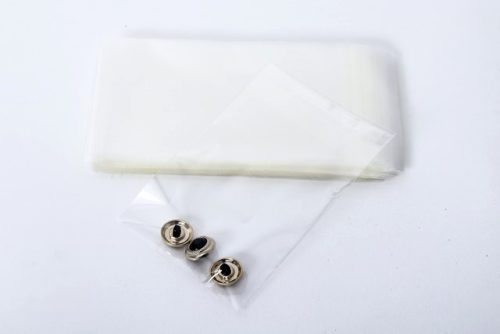 Ragasztócsíkos celofán tasak jellegű BOPP tasak - 10,5x18+2cm zacskó