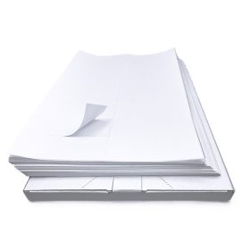   Öntapadós etikett címke A4, 105x37 mm (16 db/ív, 100 ív/doboz) – Üres, nyomtatható papírcímke