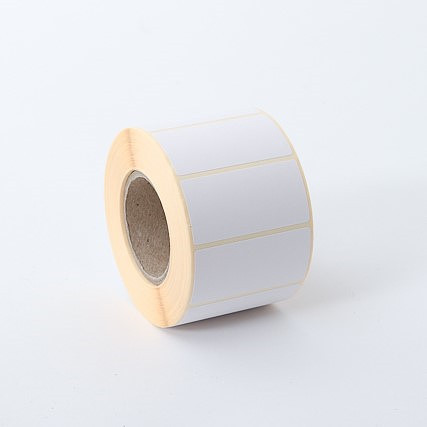 50x25 mm THERMO (DT) öntapadós etikett címke (2000db/tekercs) - Festékszalag nélküli nyomtatáshoz