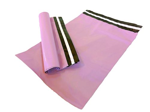 Nagy rózsaszín futártasak 420x600 mm - Extra erős webshop tasak (100 db)
