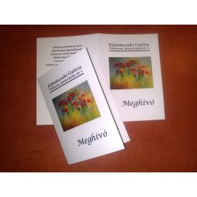 Meghívó, üdvözlőkártya