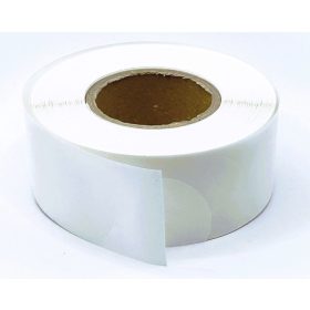 Átlátszó öntapadós körcímke