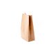 Talpas papírtasak 10,5x27 cm (6,5 cm talp és oldalredő), natúr