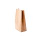Talpas papírtasak 16x29 cm (9 cm talp és oldalredő), natúr